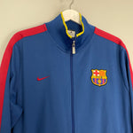 Shop 2011/12 BARCELONA TRACK JACKET (XL) NIKE, classic football shirts, vintage football shirts & retro soccer jerseys at Cult Kits