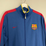 Shop 2011/12 BARCELONA TRACK JACKET (XL) NIKE, classic football shirts, vintage football shirts & retro soccer jerseys at Cult Kits