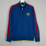 Shop 2011/12 BARCELONA TRACK JACKET (XL) NIKE, classic football shirts, vintage football shirts & retro soccer jerseys at Cult Kits