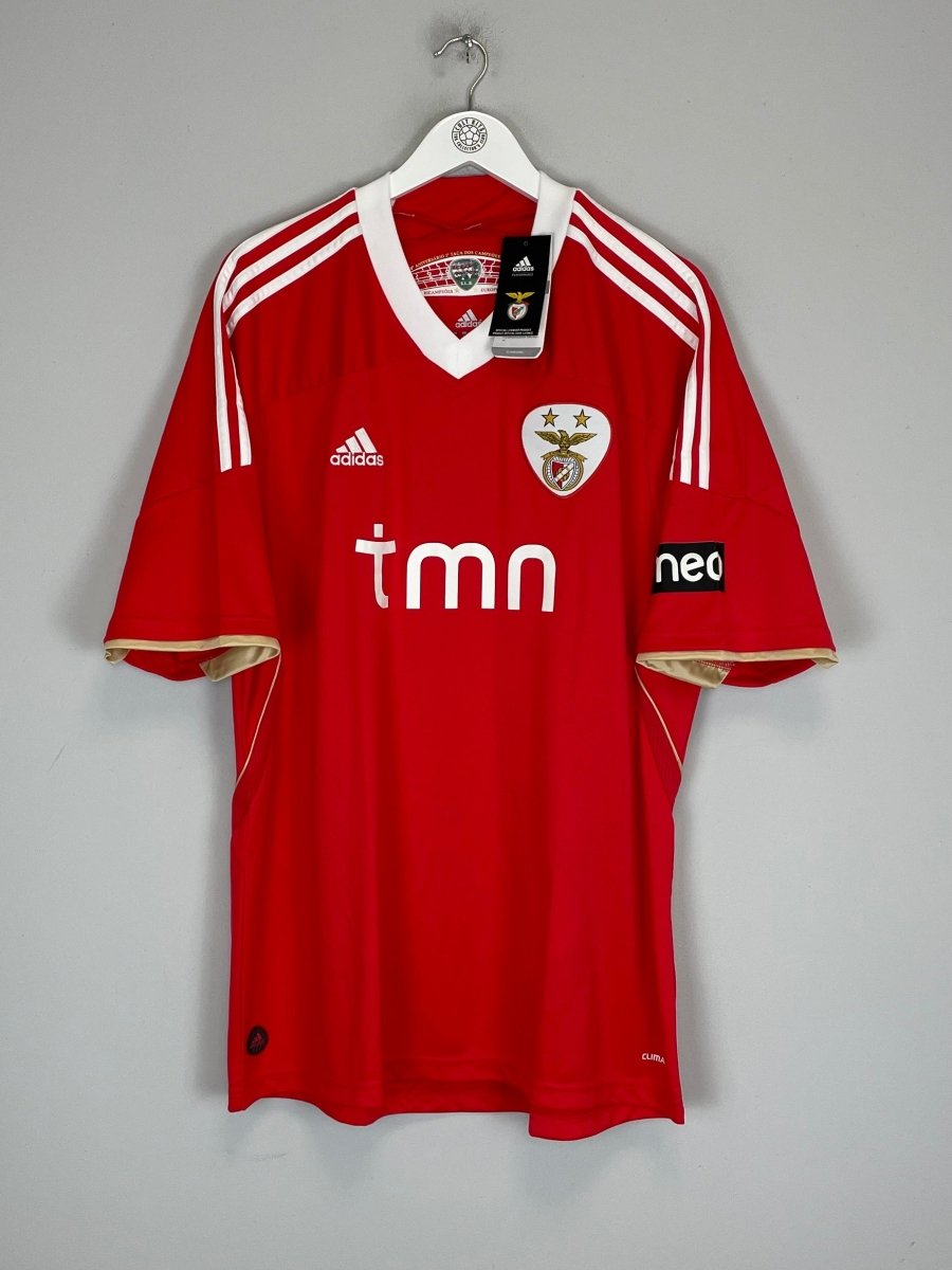 2011/12 BENFICA AIMAR 10 *BNWT* HOME SHIRT (XL) ADIDAS - Cult Kits - XL - Buy Vintage Football Shirts, Authentic Retro Football Shirts For Sale, Classic Football Shirts & Soccer Jersey