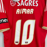 2011/12 BENFICA AIMAR 10 *BNWT* HOME SHIRT (XL) ADIDAS - Cult Kits - XL - Buy Vintage Football Shirts, Authentic Retro Football Shirts For Sale, Classic Football Shirts & Soccer Jersey