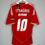 2011/12 BENFICA AIMAR 10 *BNWT* HOME SHIRT (XL) ADIDAS - Cult Kits - XL - Buy Vintage Football Shirts, Authentic Retro Football Shirts For Sale, Classic Football Shirts & Soccer Jersey