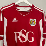 Shop 2011/12 BIRSTOL CITY MAYNARD #10 HOME SHIRT (M) ADIDAS, classic football shirts, vintage football shirts & retro soccer jerseys at Cult Kits