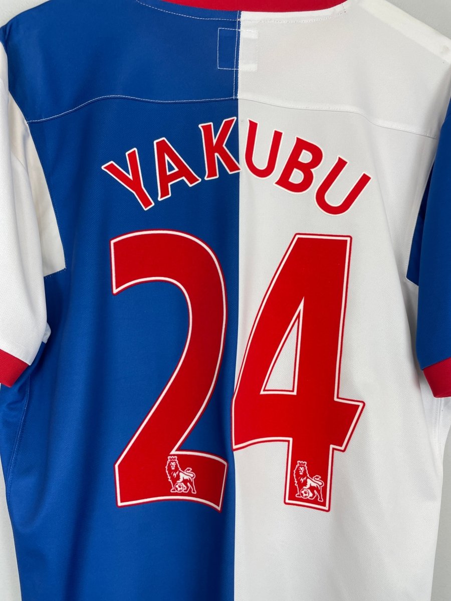 2011/12 BLACKBURN ROVERS YAKUBU 22 HOME SHIRT (L) UMBRO - Cult Kits - Large - Buy Vintage Football Shirts, Authentic Retro Football Shirts For Sale, Classic Football Shirts & Soccer Jersey