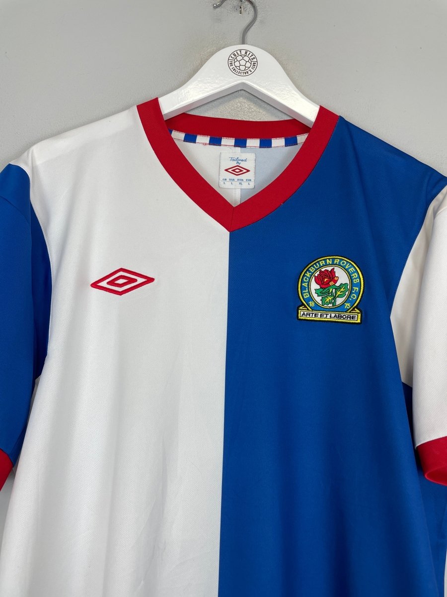 2011/12 BLACKBURN ROVERS YAKUBU 22 HOME SHIRT (L) UMBRO - Cult Kits - Large - Buy Vintage Football Shirts, Authentic Retro Football Shirts For Sale, Classic Football Shirts & Soccer Jersey