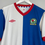 2011/12 BLACKBURN ROVERS YAKUBU 22 HOME SHIRT (L) UMBRO - Cult Kits - Large - Buy Vintage Football Shirts, Authentic Retro Football Shirts For Sale, Classic Football Shirts & Soccer Jersey