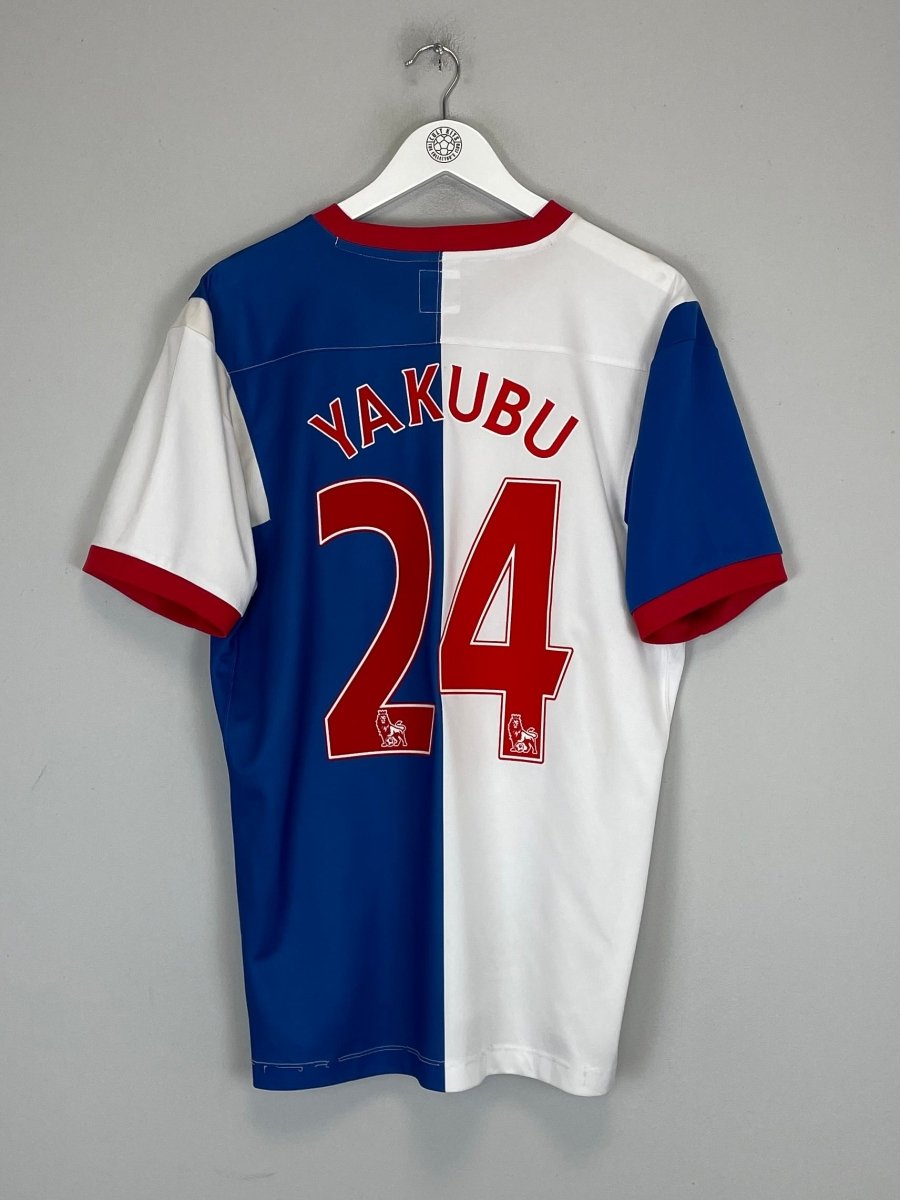 2011/12 BLACKBURN ROVERS YAKUBU 22 HOME SHIRT (L) UMBRO - Cult Kits - Large - Buy Vintage Football Shirts, Authentic Retro Football Shirts For Sale, Classic Football Shirts & Soccer Jersey