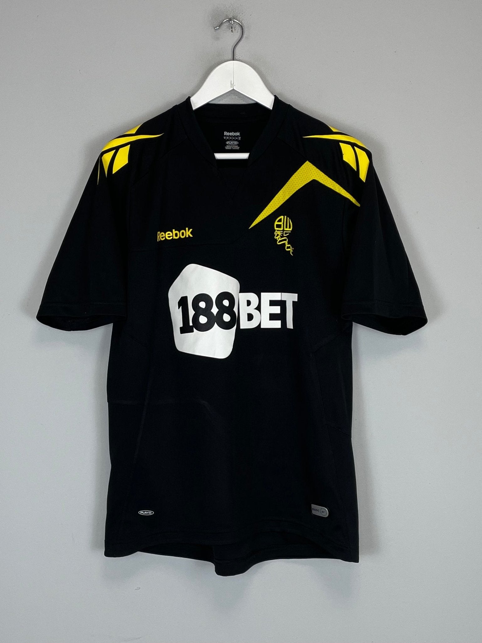 Shop 2011/12 BOLTON TUNCAY #9 AWAY SHIRT (M) REEBOK, classic football shirts, vintage football shirts & retro soccer jerseys at Cult Kits