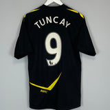 Shop 2011/12 BOLTON TUNCAY #9 AWAY SHIRT (M) REEBOK, classic football shirts, vintage football shirts & retro soccer jerseys at Cult Kits