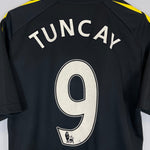 Shop 2011/12 BOLTON TUNCAY #9 AWAY SHIRT (M) REEBOK, classic football shirts, vintage football shirts & retro soccer jerseys at Cult Kits