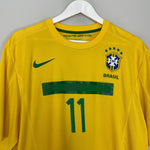 Shop 2011/12 BRAZIL NEYMAR JR #11 HOME SHIRT (XL) NIKE, classic football shirts, vintage football shirts & retro soccer jerseys at Cult Kits