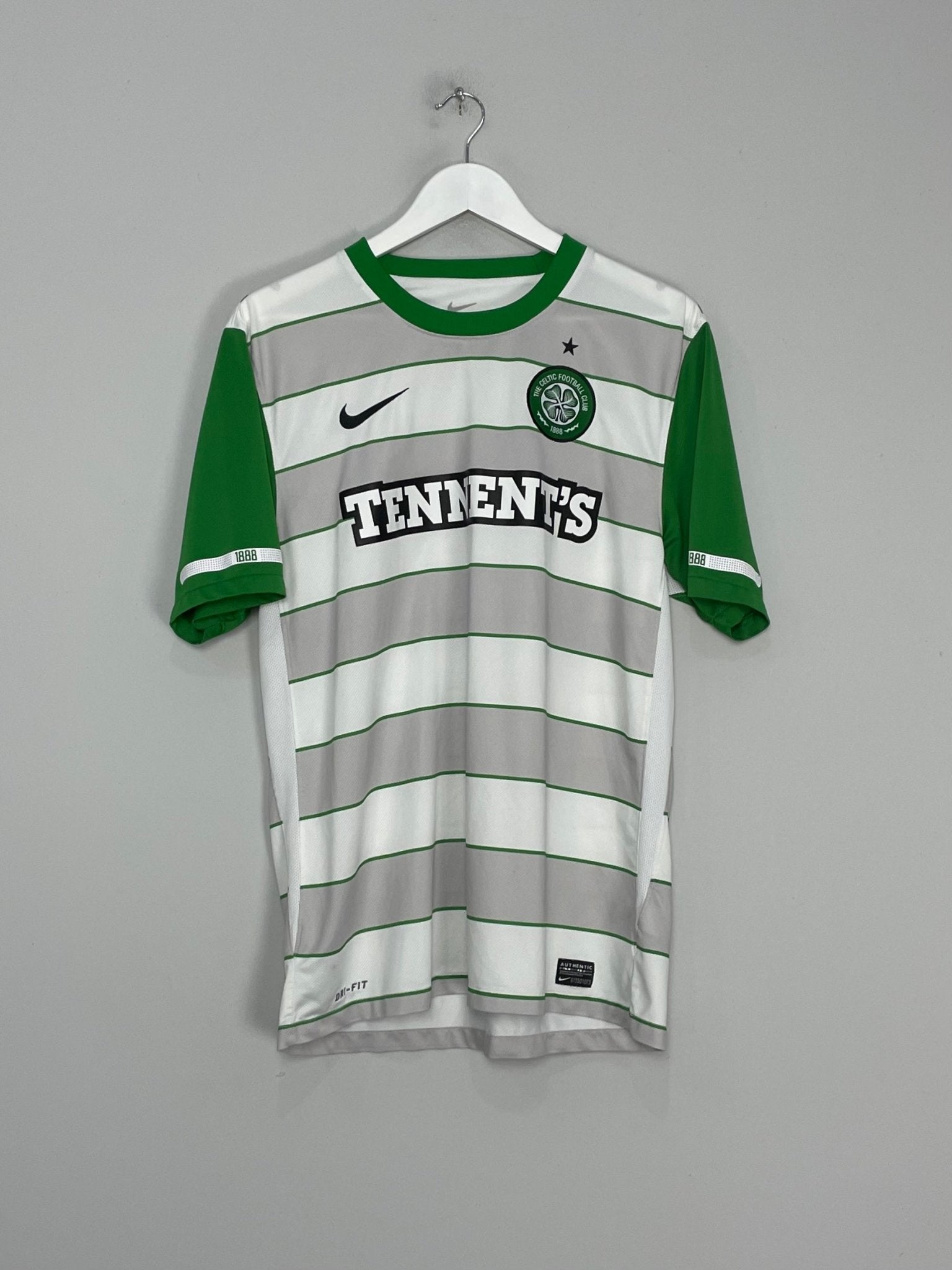 Shop 2011/12 CELTIC AWAY SHIRT (L) NIKE, classic football shirts, vintage football shirts & retro soccer jerseys at Cult Kits