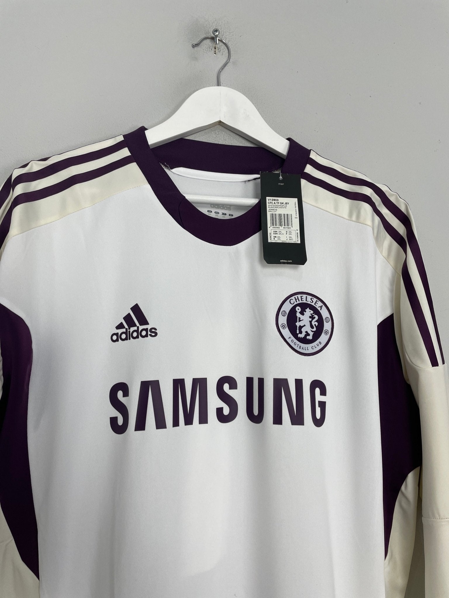 Shop 2011/12 CHELSEA CECH #1 *BNWT* PLAYER ISSUE GK SHIRT (XXL) ADIDAS, classic football shirts, vintage football shirts & retro soccer jerseys at Cult Kits