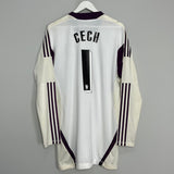 Shop 2011/12 CHELSEA CECH #1 *BNWT* PLAYER ISSUE GK SHIRT (XXL) ADIDAS, classic football shirts, vintage football shirts & retro soccer jerseys at Cult Kits