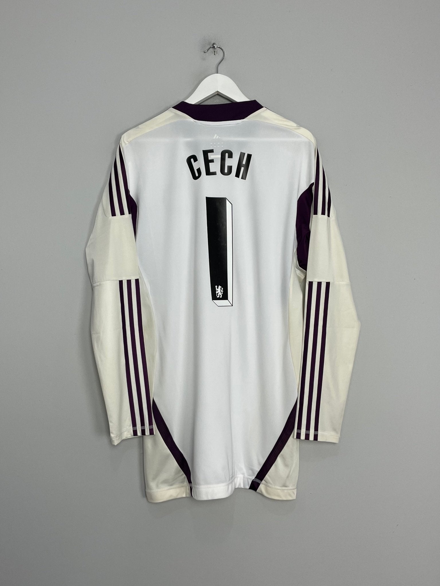 Shop 2011/12 CHELSEA CECH #1 *BNWT* PLAYER ISSUE GK SHIRT (XXL) ADIDAS, classic football shirts, vintage football shirts & retro soccer jerseys at Cult Kits