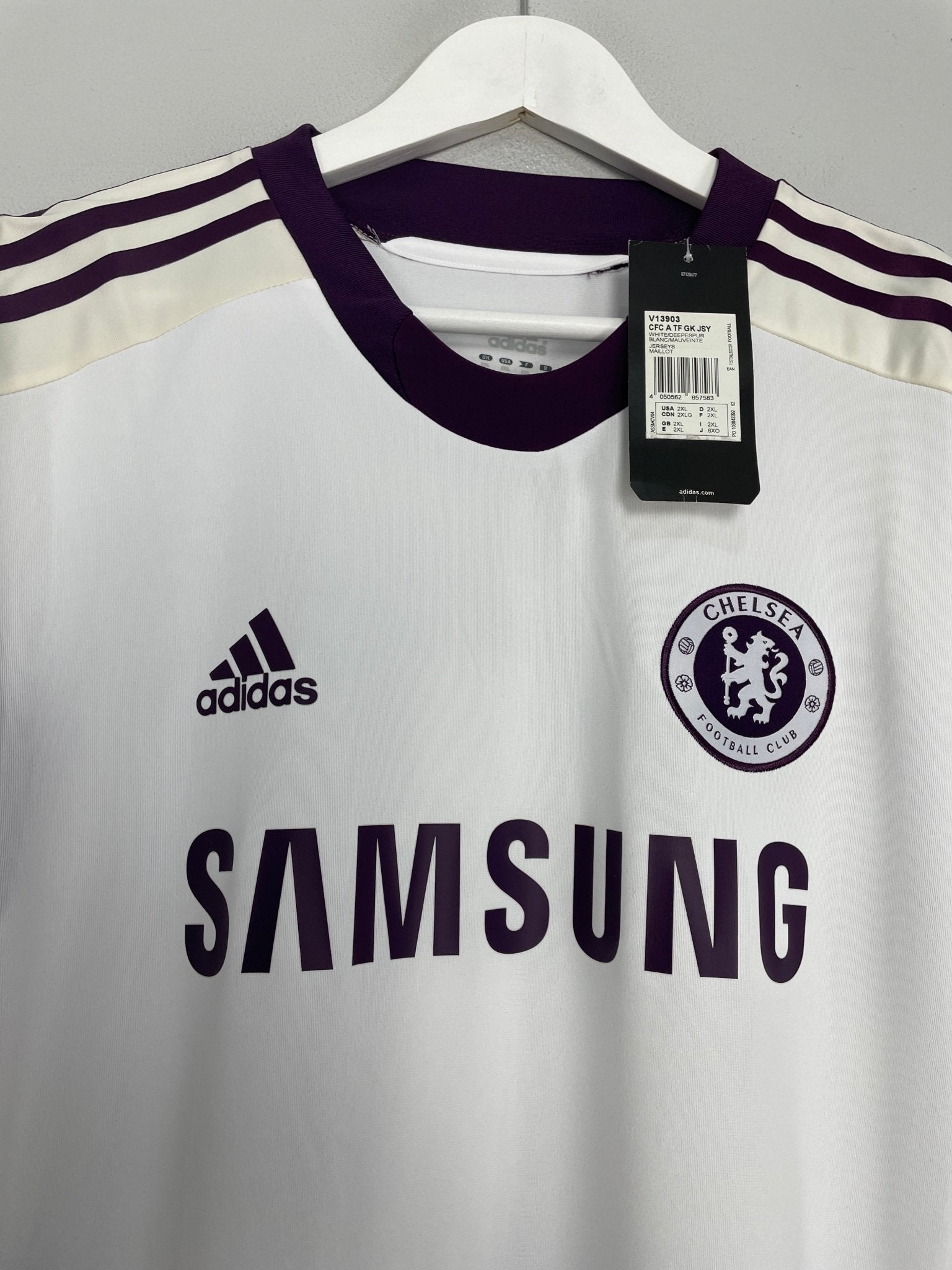 Shop 2011/12 CHELSEA CECH #1 *BNWT* PLAYER ISSUE GK SHIRT (XXL) ADIDAS, classic football shirts, vintage football shirts & retro soccer jerseys at Cult Kits