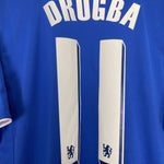 Shop 2011/12 CHELSEA DROGBA #11 HOME SHIRT (L) ADIDAS, classic football shirts, vintage football shirts & retro soccer jerseys at Cult Kits