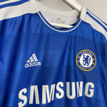 Shop 2011/12 CHELSEA DROGBA #11 HOME SHIRT (L) ADIDAS, classic football shirts, vintage football shirts & retro soccer jerseys at Cult Kits