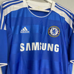 Shop 2011/12 CHELSEA DROGBA #11 HOME SHIRT (L) ADIDAS, classic football shirts, vintage football shirts & retro soccer jerseys at Cult Kits