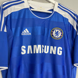 Shop 2011/12 CHELSEA DROGBA #11 HOME SHIRT (L) ADIDAS, classic football shirts, vintage football shirts & retro soccer jerseys at Cult Kits