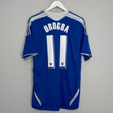 Shop 2011/12 CHELSEA DROGBA #11 HOME SHIRT (L) ADIDAS, classic football shirts, vintage football shirts & retro soccer jerseys at Cult Kits