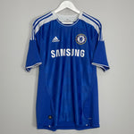 Shop 2011/12 CHELSEA DROGBA #11 HOME SHIRT (L) ADIDAS, classic football shirts, vintage football shirts & retro soccer jerseys at Cult Kits