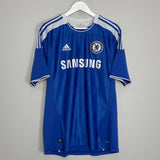 Shop 2011/12 CHELSEA DROGBA #11 HOME SHIRT (L) ADIDAS, classic football shirts, vintage football shirts & retro soccer jerseys at Cult Kits
