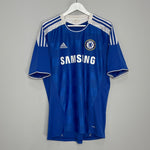 Shop 2011/12 CHELSEA DROGBA #11 HOME SHIRT (L) ADIDAS, classic football shirts, vintage football shirts & retro soccer jerseys at Cult Kits
