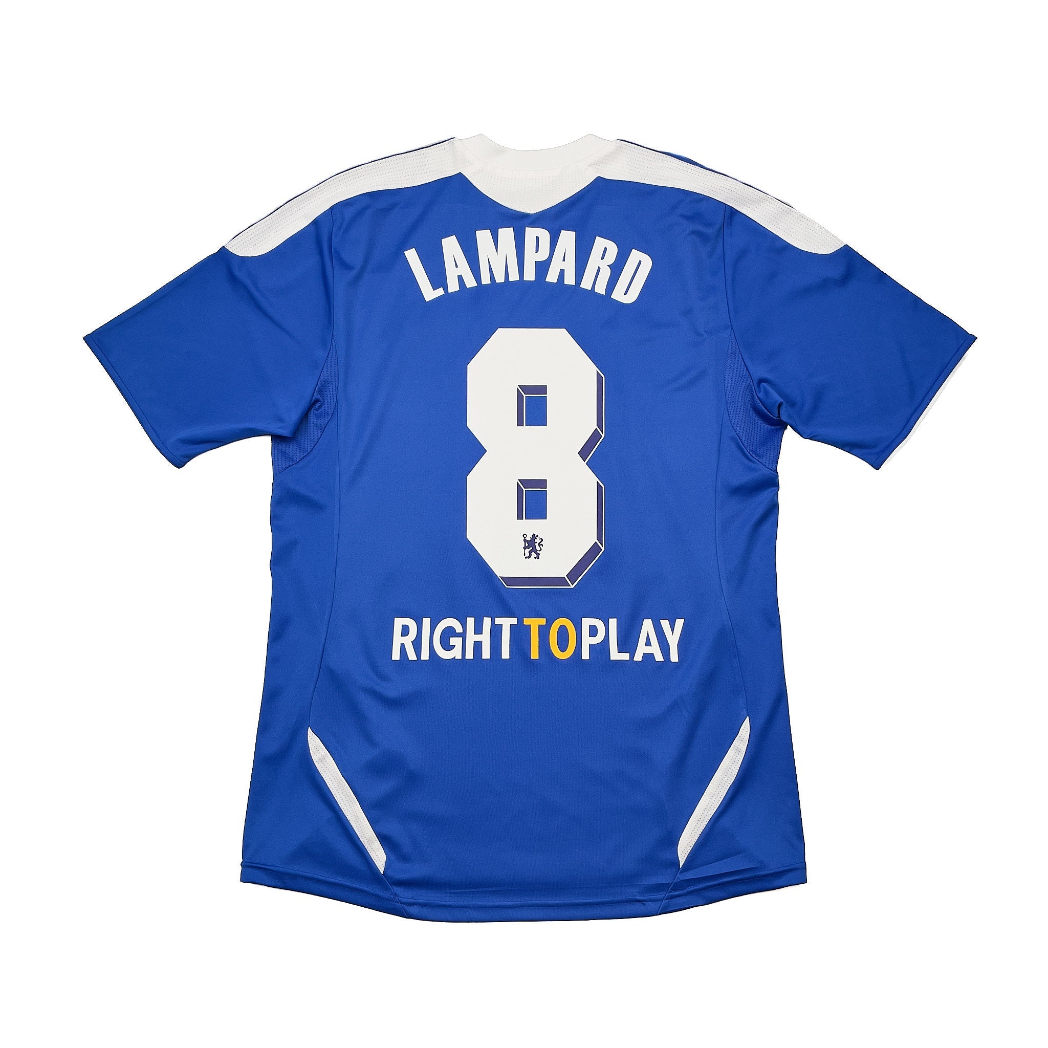 Buy 2011/12 Chelsea Lampard 8 Home Shirt (M) Adidas ~ Free worldwide shipping ~ Authentic Vintage Football Shirts from Cult Kits