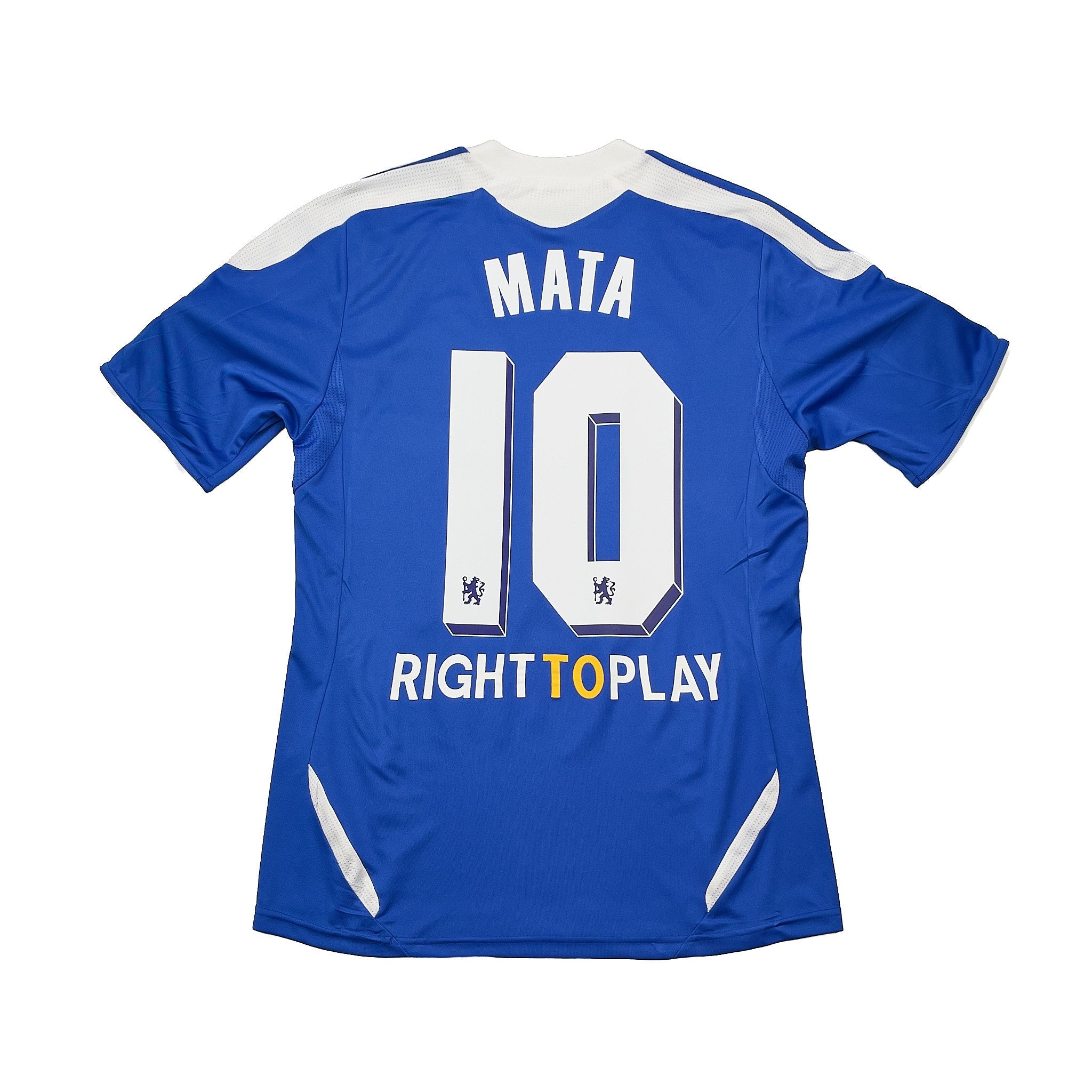 Buy 2011/12 Chelsea Mata 10 C/L Home Shirt (S) Adidas ~ Free worldwide shipping ~ Authentic Vintage Football Shirts from Cult Kits