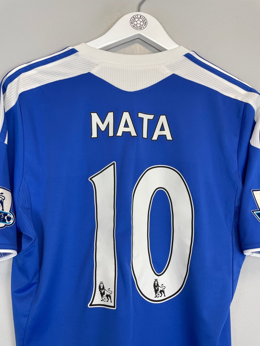 2011/12 CHELSEA MATA 10 HOME SHIRT (M) ADIDAS - Cult Kits - Medium - Buy Vintage Football Shirts, Authentic Retro Football Shirts For Sale, Classic Football Shirts & Soccer Jersey