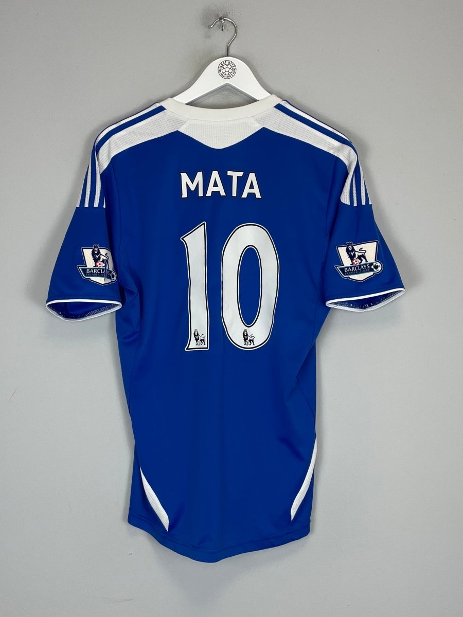 2011/12 CHELSEA MATA 10 HOME SHIRT (M) ADIDAS - Cult Kits - Medium - Buy Vintage Football Shirts, Authentic Retro Football Shirts For Sale, Classic Football Shirts & Soccer Jersey
