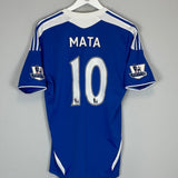 2011/12 CHELSEA MATA 10 HOME SHIRT (M) ADIDAS - Cult Kits - Medium - Buy Vintage Football Shirts, Authentic Retro Football Shirts For Sale, Classic Football Shirts & Soccer Jersey