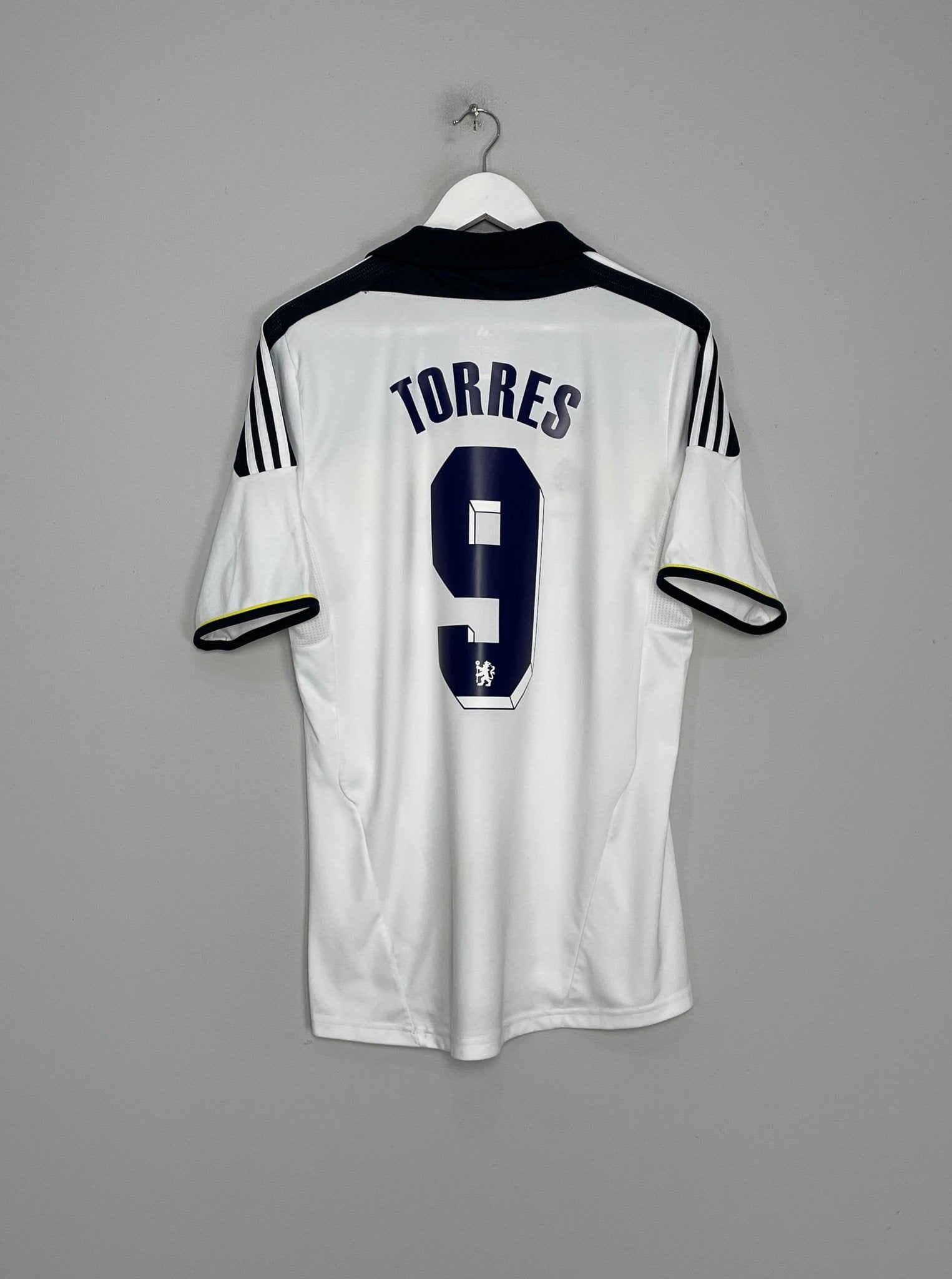 adidas CHELSEA TORRES 9 アウェイユニフォーム 11-12 2011-12 Chelsea Player Issue Away Shirt #9 Fernando TORRES TechFit