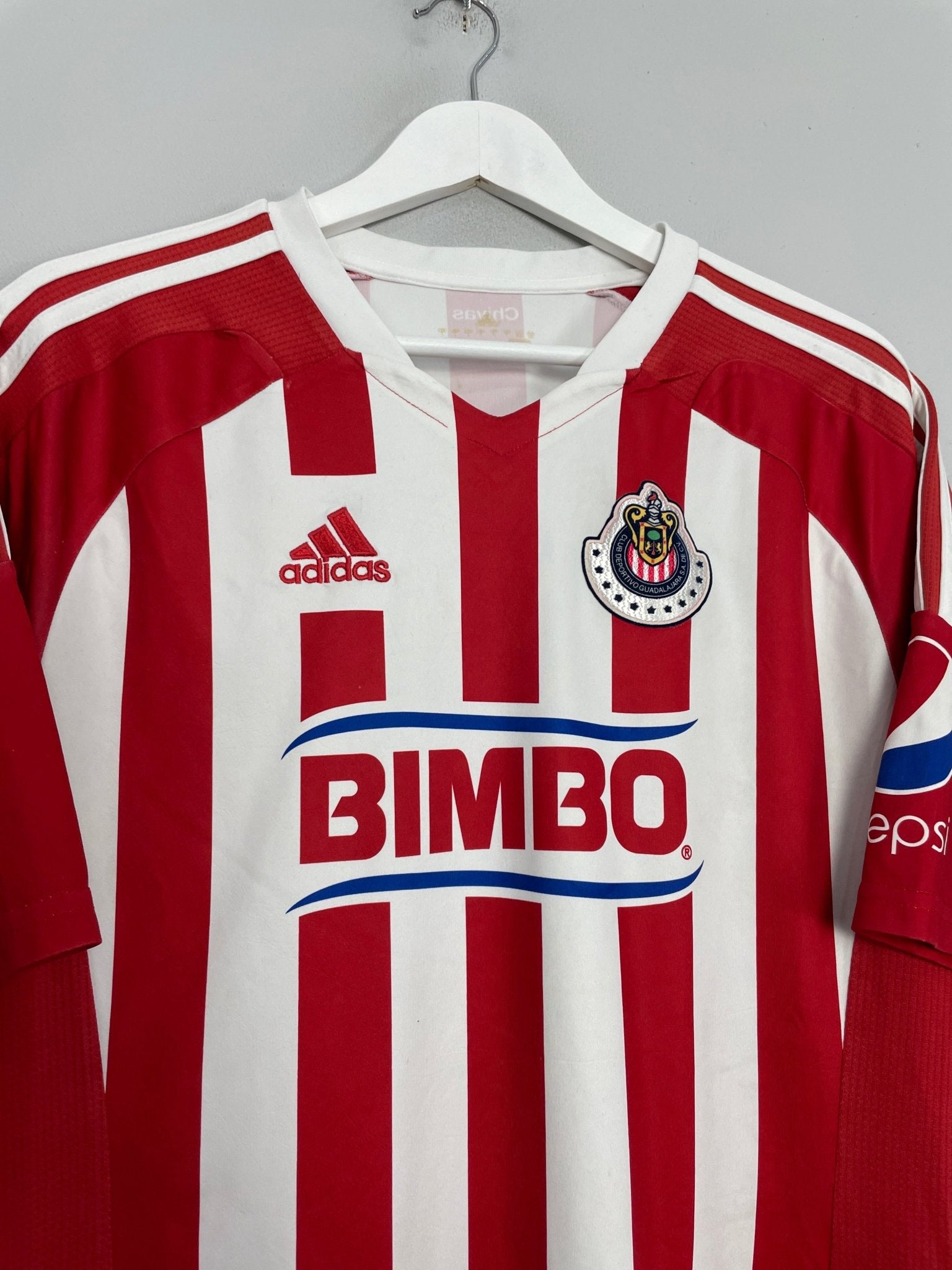 Shop 2011/12 CHIVAS GUADALAJARA HOME SHIRT (L) ADIDAS, classic football shirts, vintage football shirts & retro soccer jerseys at Cult Kits