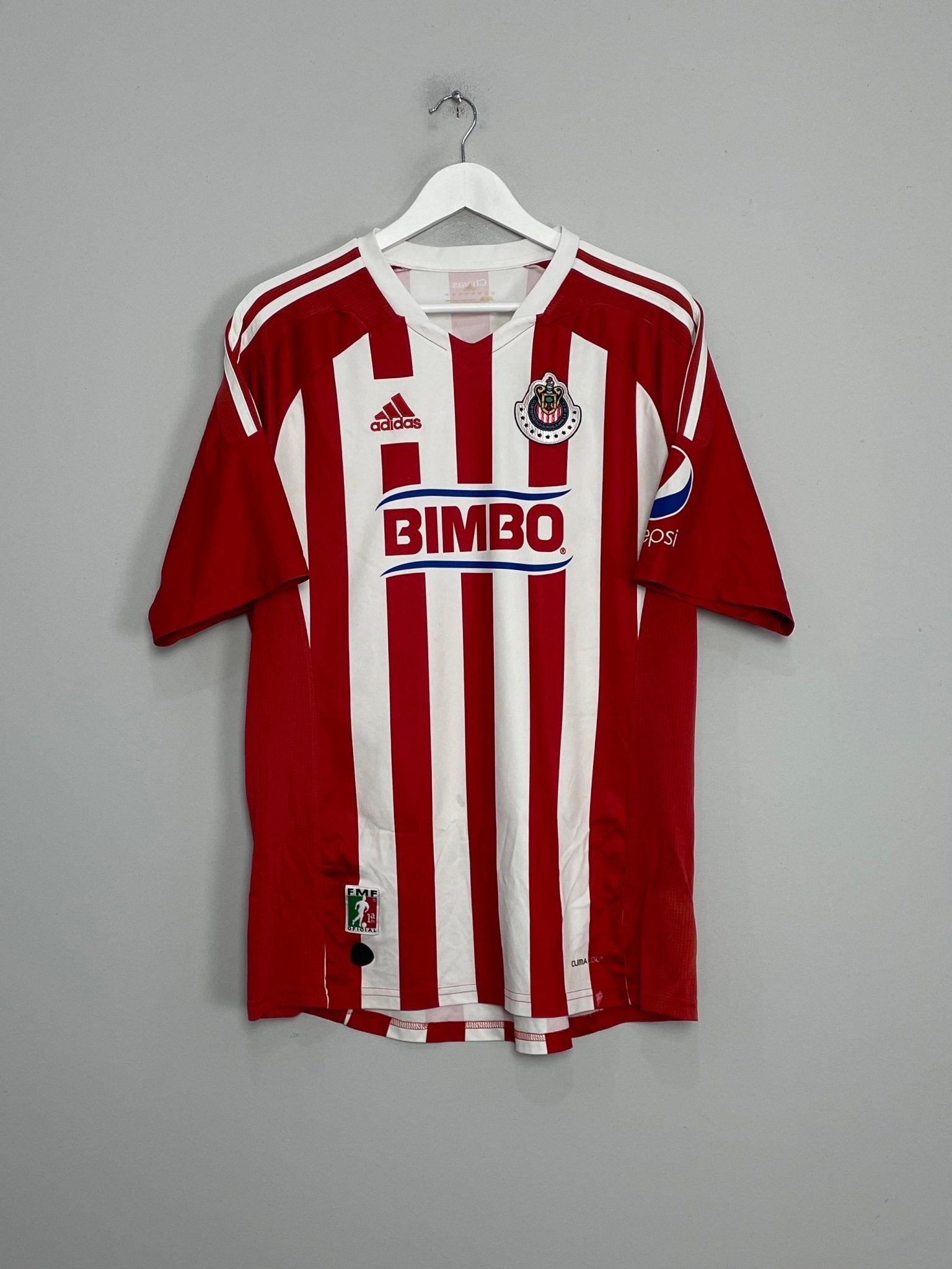 Shop 2011/12 CHIVAS GUADALAJARA HOME SHIRT (L) ADIDAS, classic football shirts, vintage football shirts & retro soccer jerseys at Cult Kits