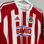 Shop 2011/12 CHIVAS GUADALAJARA HOME SHIRT (XL) ADIDAS, classic football shirts, vintage football shirts & retro soccer jerseys at Cult Kits