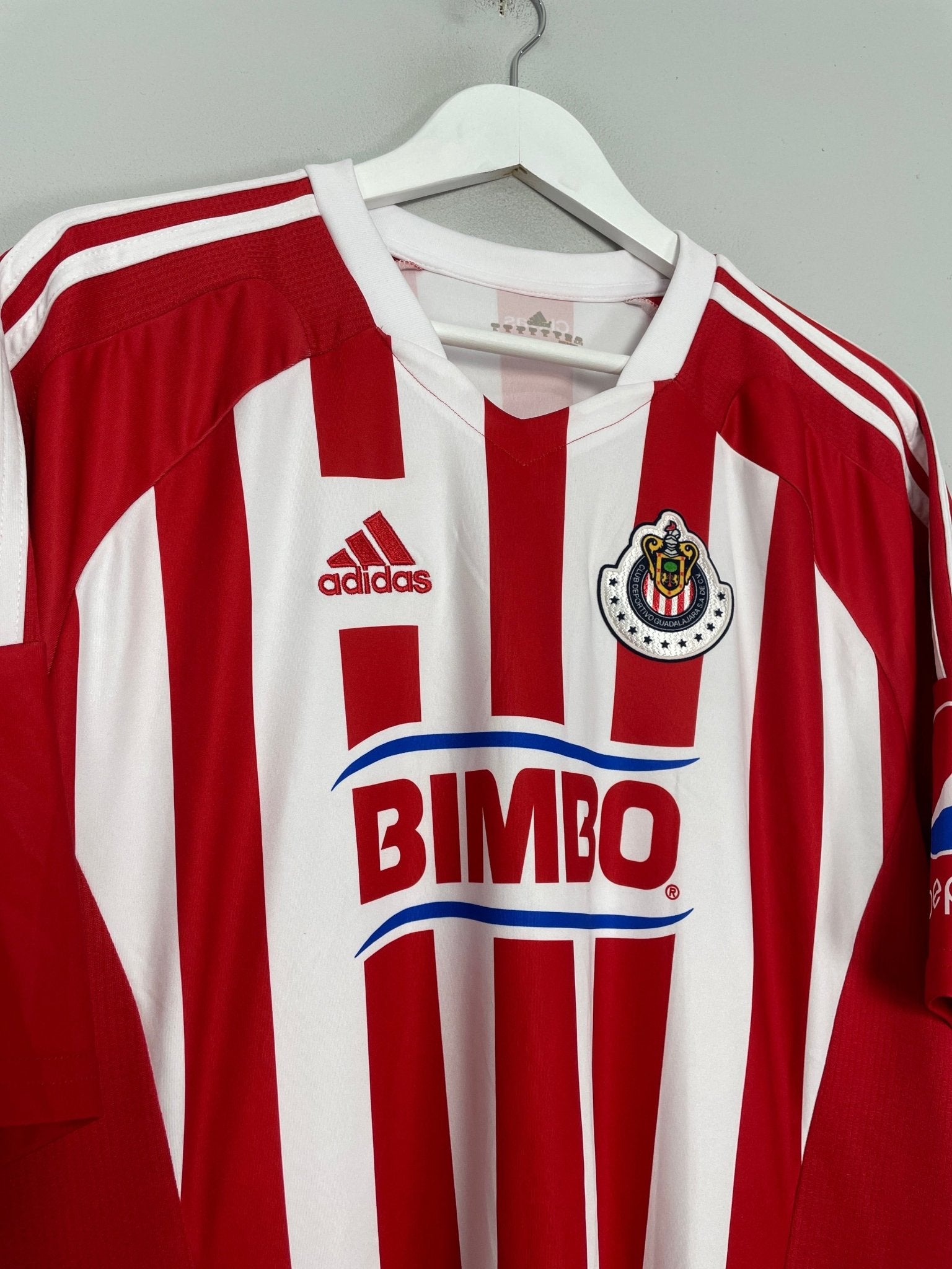 Shop 2011/12 CHIVAS GUADALAJARA HOME SHIRT (XL) ADIDAS, classic football shirts, vintage football shirts & retro soccer jerseys at Cult Kits