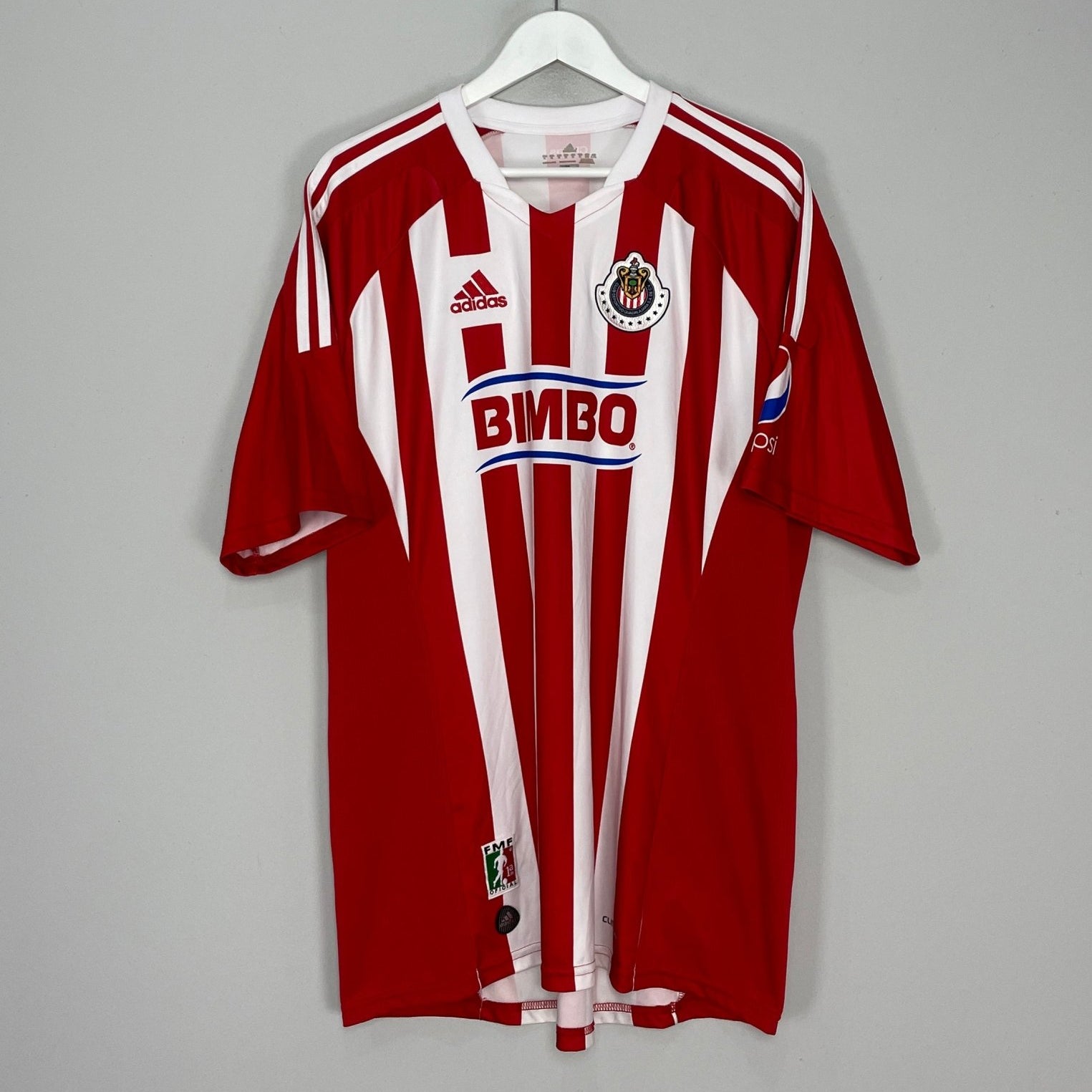 Shop 2011/12 CHIVAS GUADALAJARA HOME SHIRT (XL) ADIDAS, classic football shirts, vintage football shirts & retro soccer jerseys at Cult Kits
