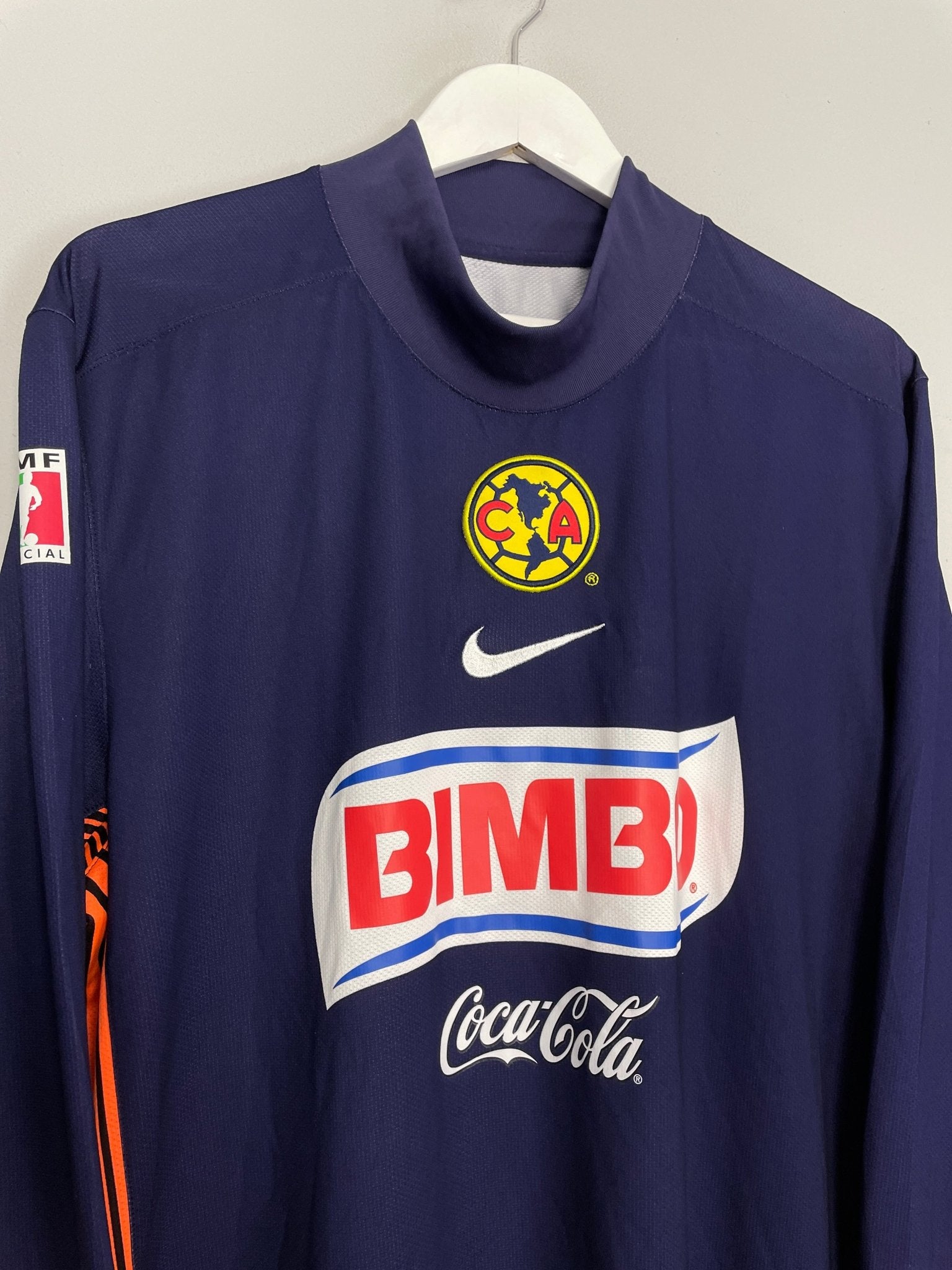 Shop 2011/12 CLUB AMERICA GK SHIRT (XL) NIKE, classic football shirts, vintage football shirts & retro soccer jerseys at Cult Kits