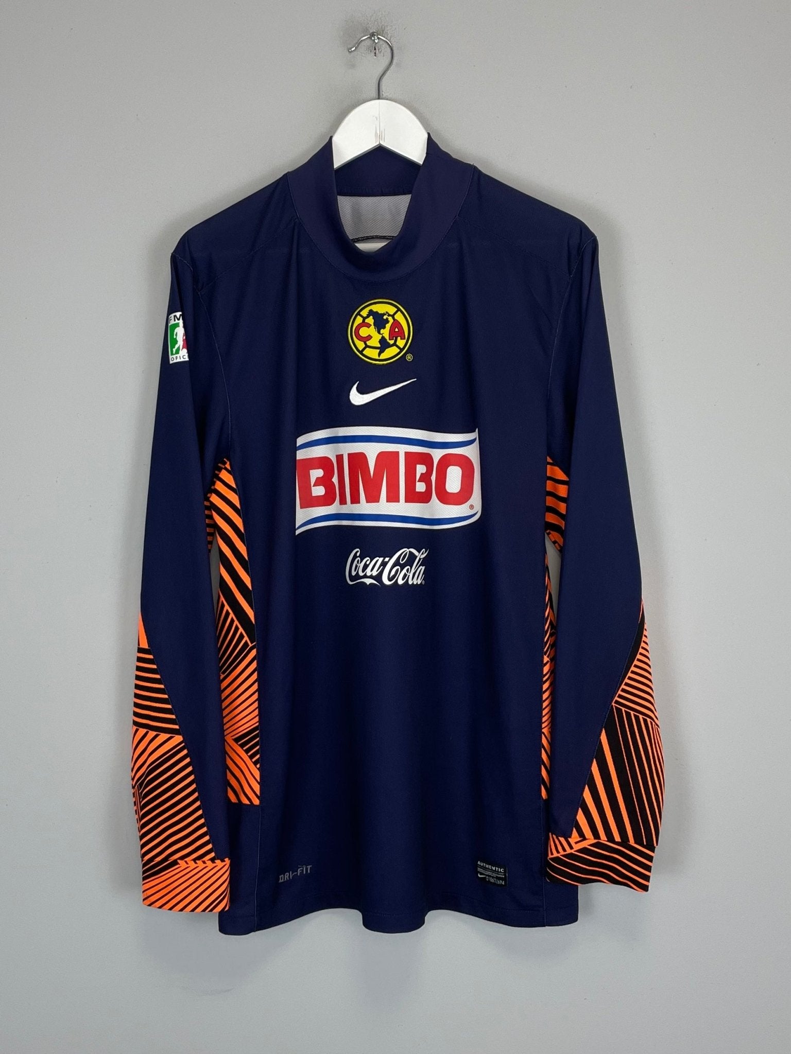 Shop 2011/12 CLUB AMERICA M.MUNOZ #23 GK SHIRT (L) NIKE, classic football shirts, vintage football shirts & retro soccer jerseys at Cult Kits