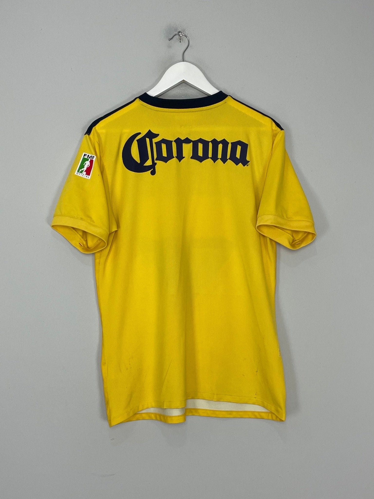 Shop 2011/12 CLUB AMERICA *SIGNED* HOME SHIRT (L) NIKE, classic football shirts, vintage football shirts & retro soccer jerseys at Cult Kits