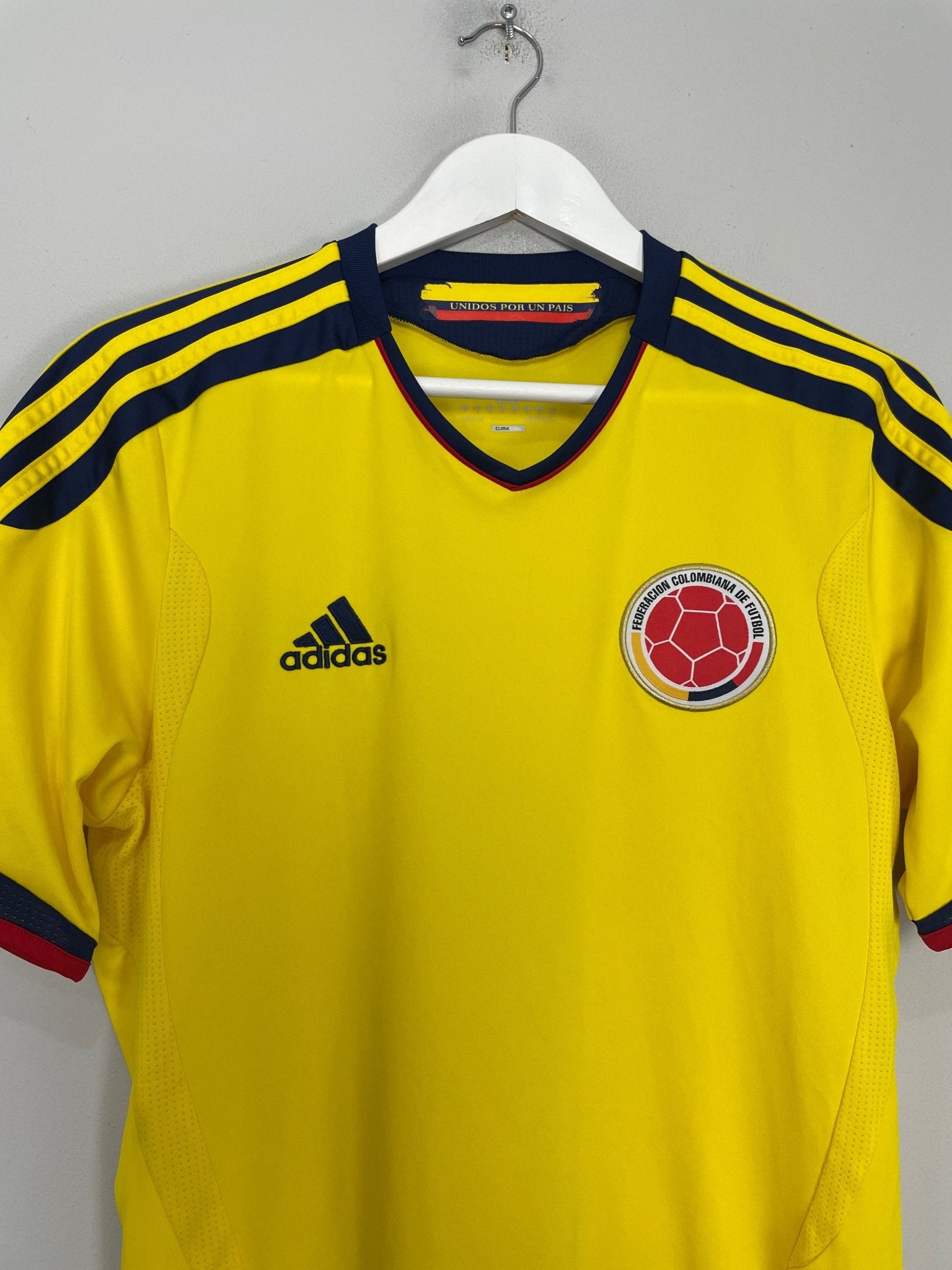Shop 2011/12 COLOMBIA HOME SHIRT (S) ADIDAS, classic football shirts, vintage football shirts & retro soccer jerseys at Cult Kits