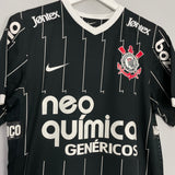 Shop 2011/12 CORINTHIANS DENNER #26 *PLAYER ISSUE* AWAY SHIRT (M) NIKE, classic football shirts, vintage football shirts & retro soccer jerseys at Cult Kits