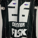 Shop 2011/12 CORINTHIANS DENNER #26 *PLAYER ISSUE* AWAY SHIRT (M) NIKE, classic football shirts, vintage football shirts & retro soccer jerseys at Cult Kits