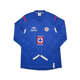 Buy 2011/12 Cruz Azul L/S Home Shirt (L) Umbro ~ Free worldwide shipping available ~ Authentic Vintage Football Shirts from Cult Kits