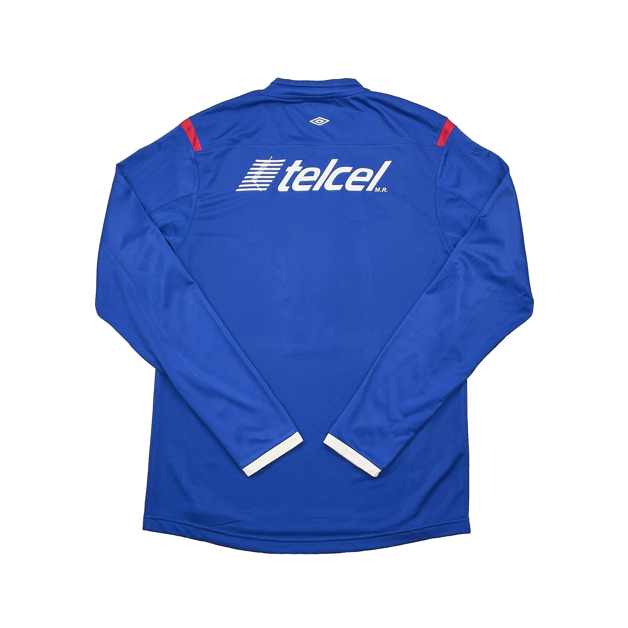 Buy 2011/12 Cruz Azul L/S Home Shirt (L) Umbro ~ Free worldwide shipping available ~ Authentic Vintage Football Shirts from Cult Kits