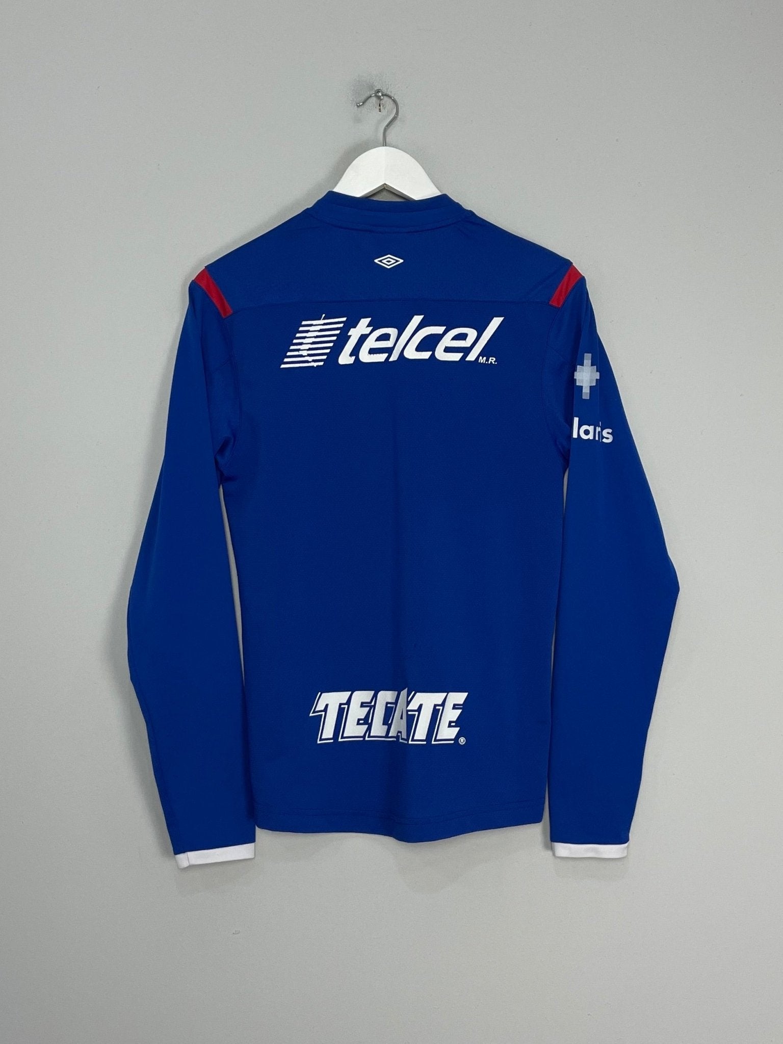Shop 2011/12 CRUZ AZUL L/S HOME SHIRT (S) UMBRO, classic football shirts, vintage football shirts & retro soccer jerseys at Cult Kits
