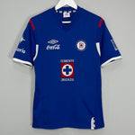 Shop 2011/12 CRUZ AZUL O.BRAVO #19 HOME SHIRT (M) UMBRO, classic football shirts, vintage football shirts & retro soccer jerseys at Cult Kits