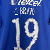 Shop 2011/12 CRUZ AZUL O.BRAVO #19 HOME SHIRT (M) UMBRO, classic football shirts, vintage football shirts & retro soccer jerseys at Cult Kits